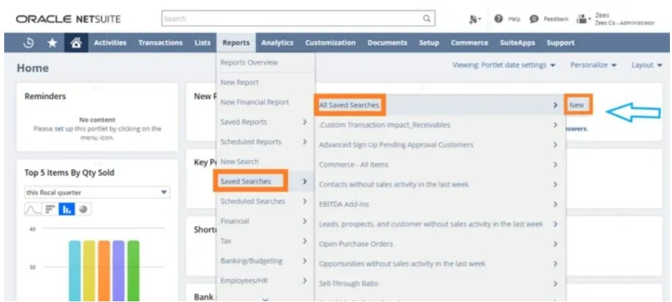 What is a Saved Search in NetSuite netsuite saved search